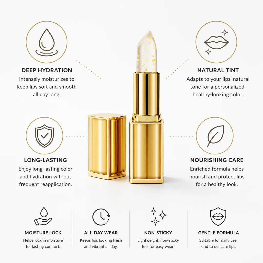 Lip Tint Shade-Adaptive Hydrating Long-Lasting