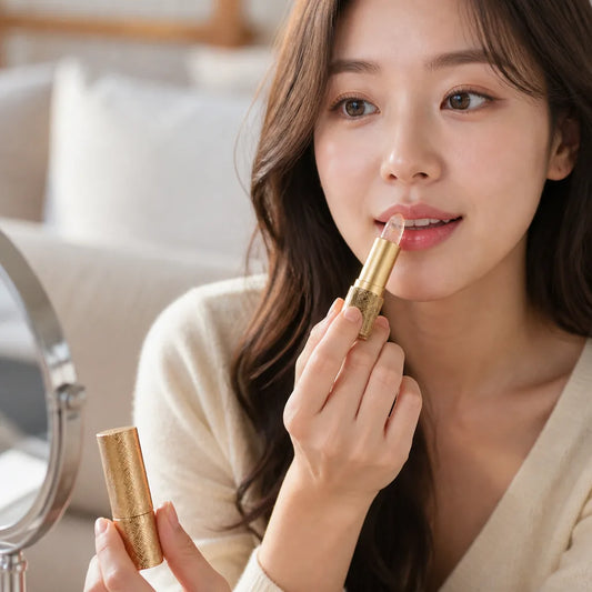 Lipstick Color-Changing & Moisturizing 24K Gold Flakes