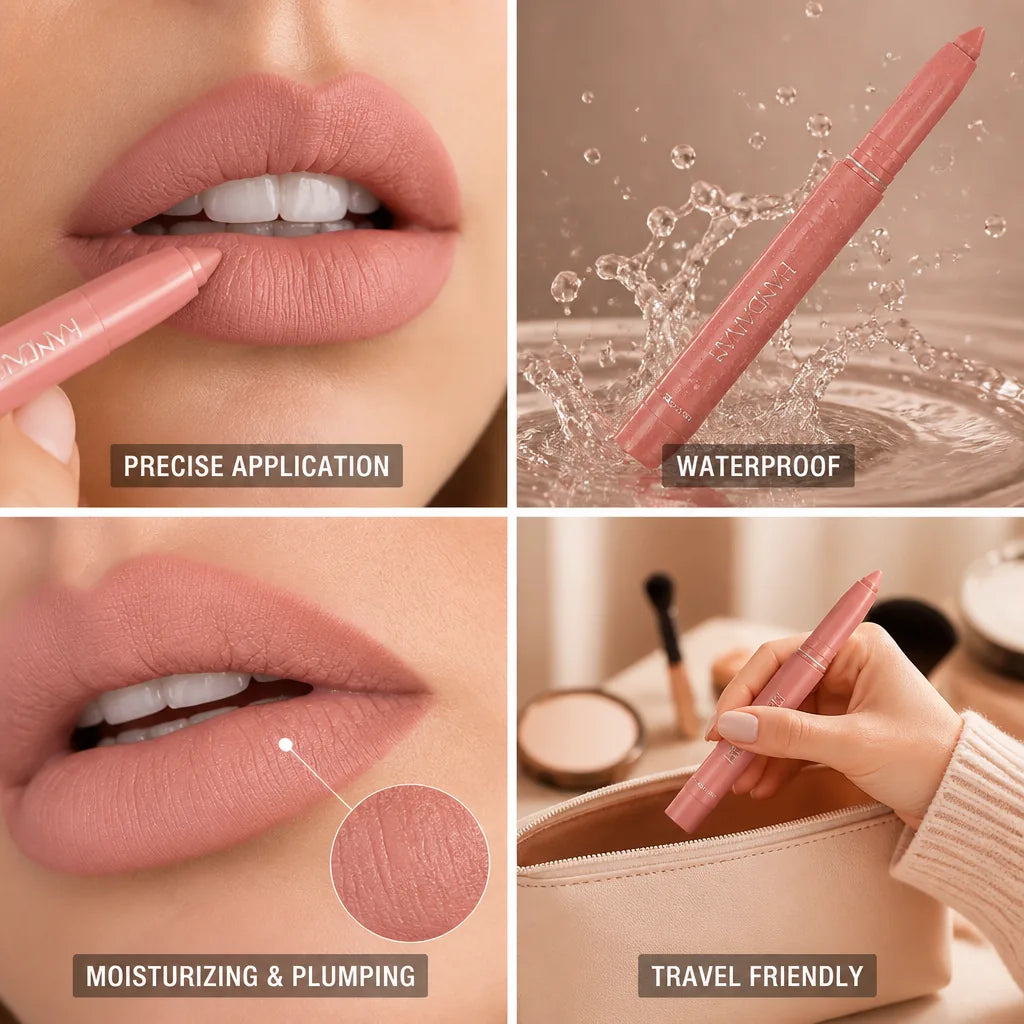 Lipstick Pencil Matte Rotating Sharpenable