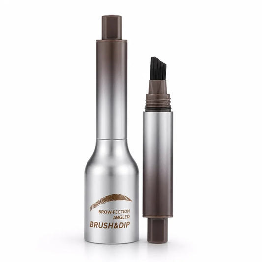 Liquid Eyebrow Enhancer Angled Precision Brush Waterproof & Long-Lasting