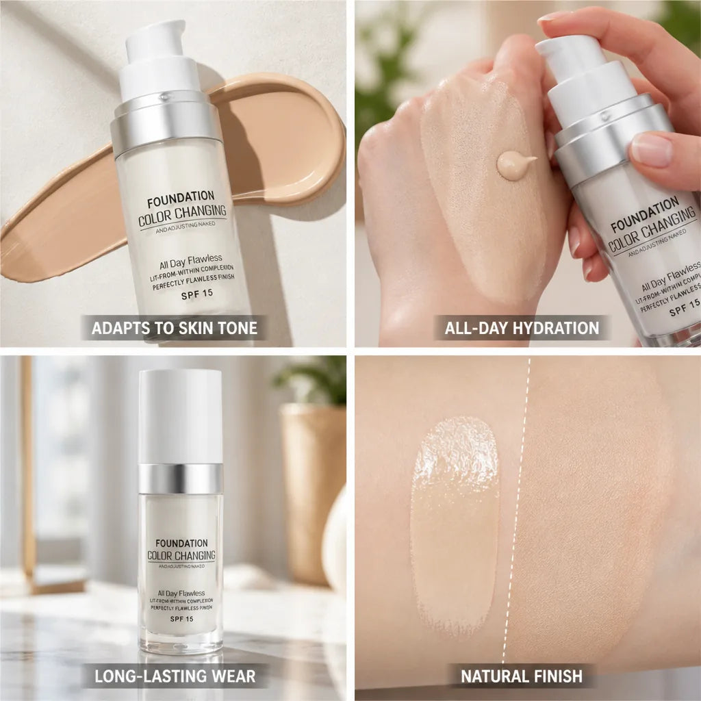 Liquid Foundation Color-Adaptive Hydrating & Long-Wear