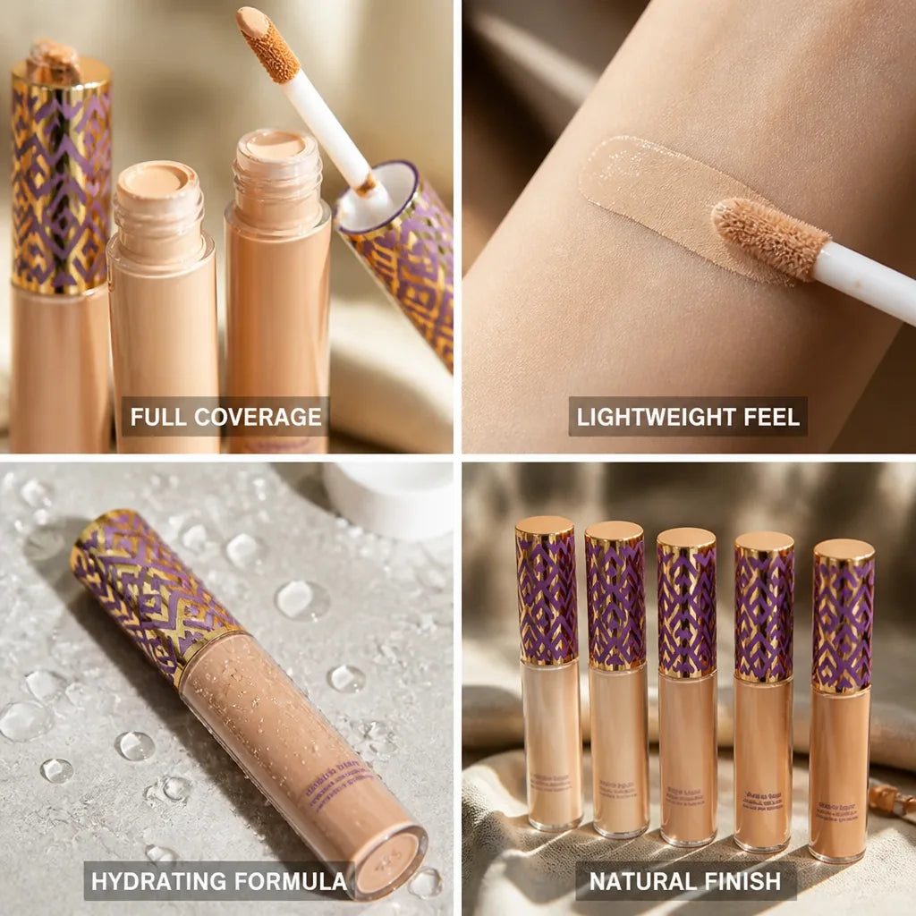 Liquid Foundation Full Coverage Lightweight Hydrating