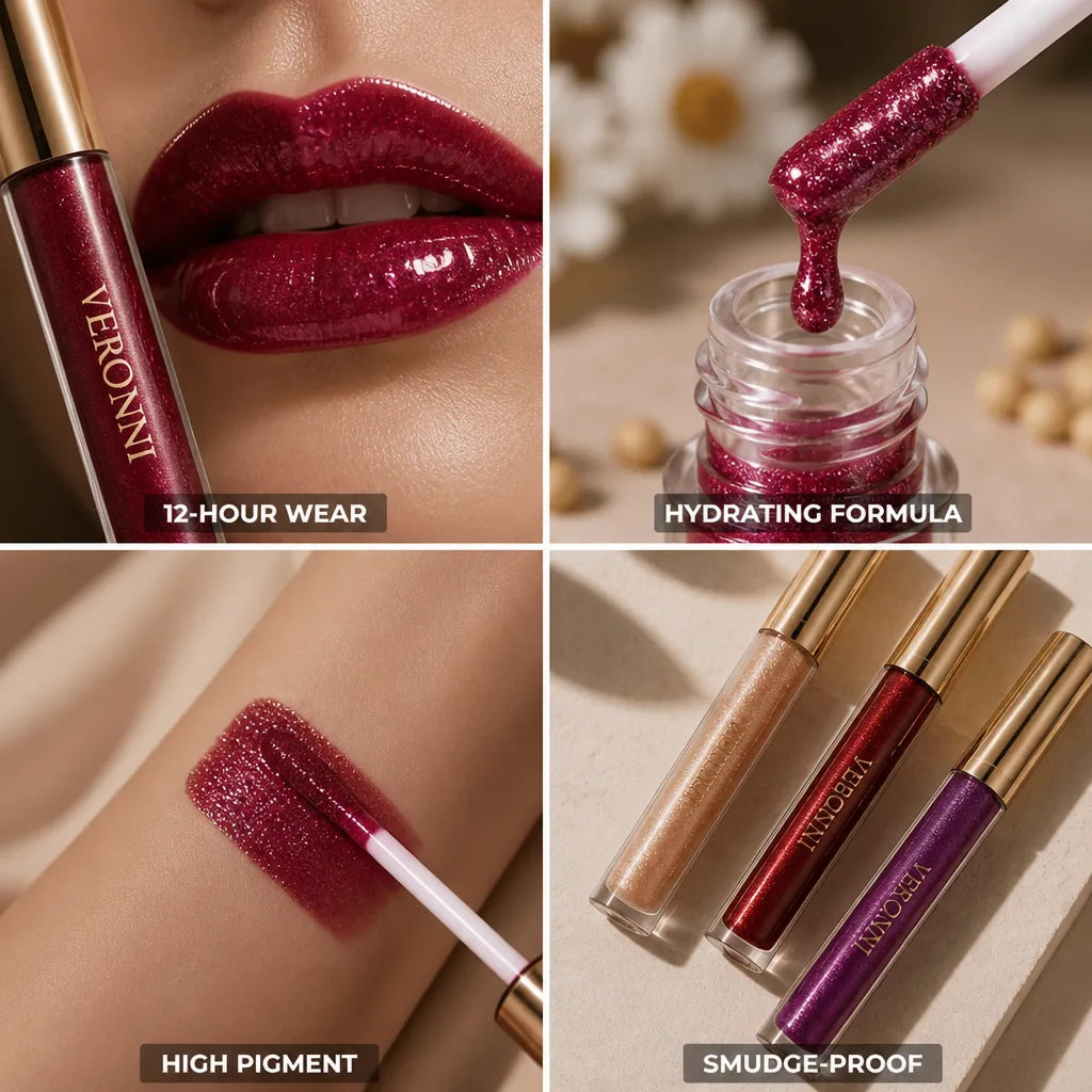 Liquid Lipstick 12-Hour Long-Lasting Hydrating Chamomile & Soy