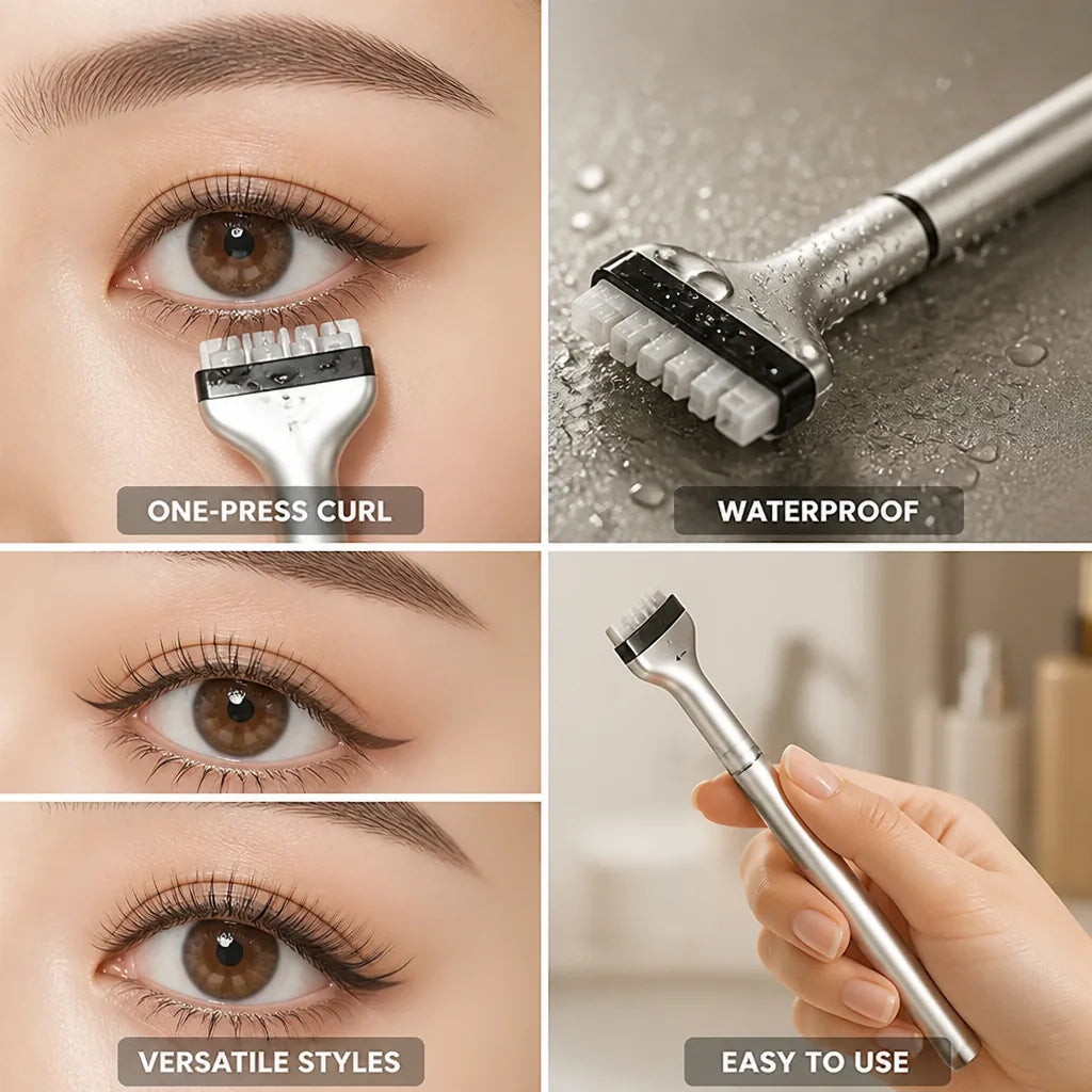 Lower Lash Curler One-Press Waterproof & Smudge-Free