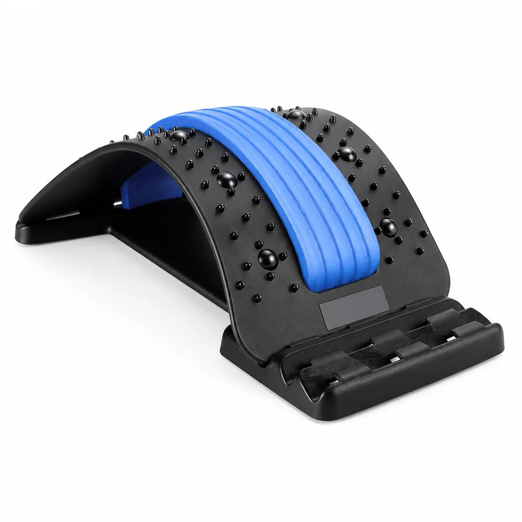 Lumbar Back Stretcher Adjustable Arch & 70-Point Acupressure