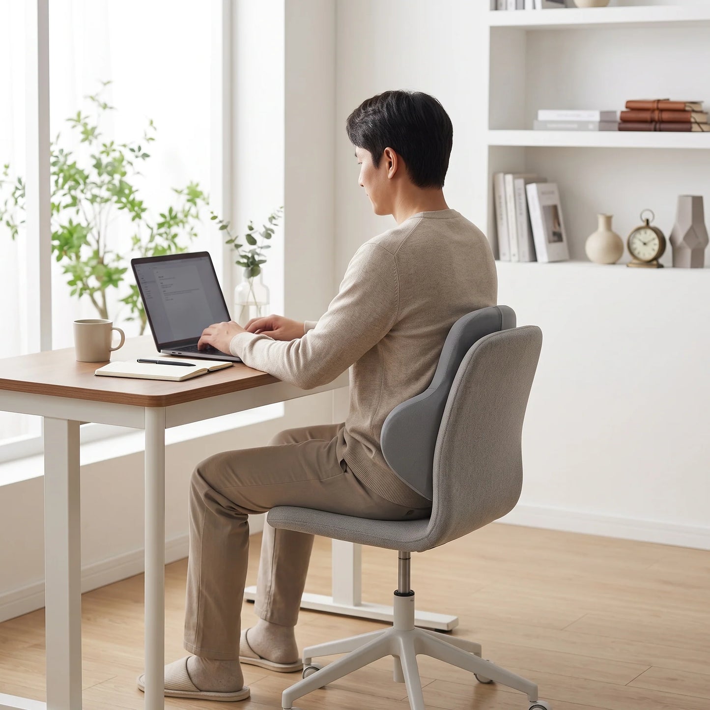 Lumbar Cushion Contoured Memory Foam Office & Car