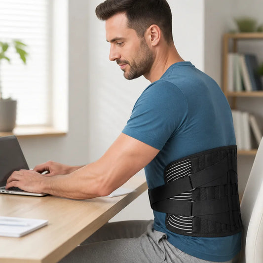 Lumbar Support Belt 360° Stabilization Memory Aluminum Rods