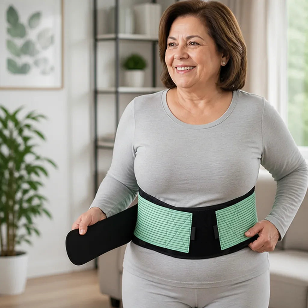 Lumbar Support Belt Dual-Compression & Adjustable Fit