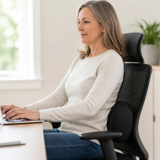 Lumbar Support Cushion Ergonomic Memory Foam