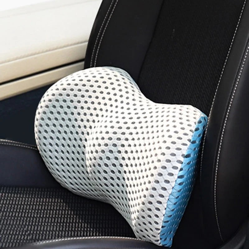Lumbar Support Pillow Orthopedic Memory Foam Adjustable Strap