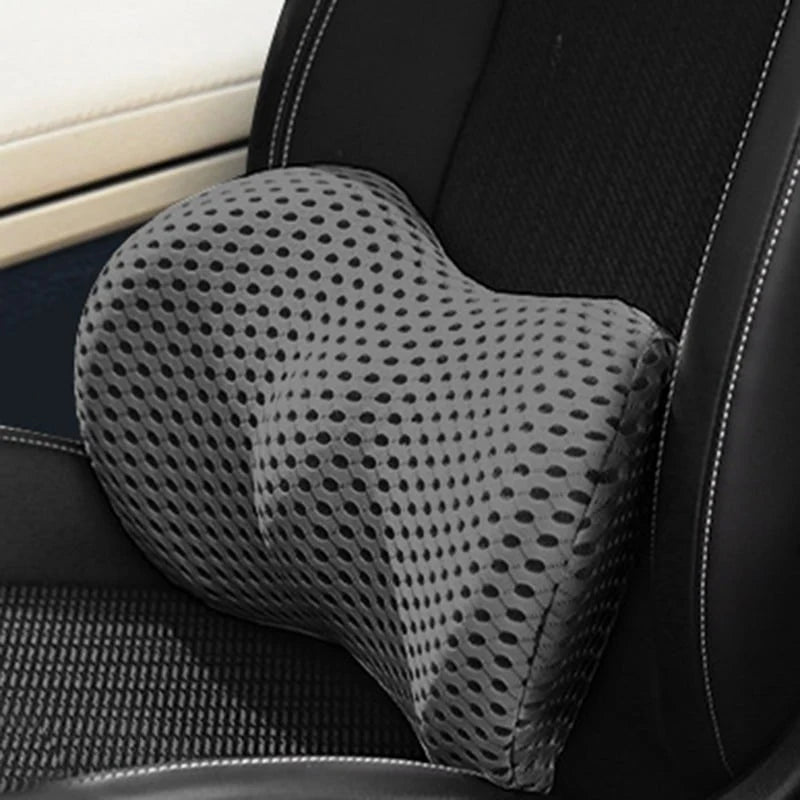 Lumbar Support Pillow Orthopedic Memory Foam Adjustable Strap