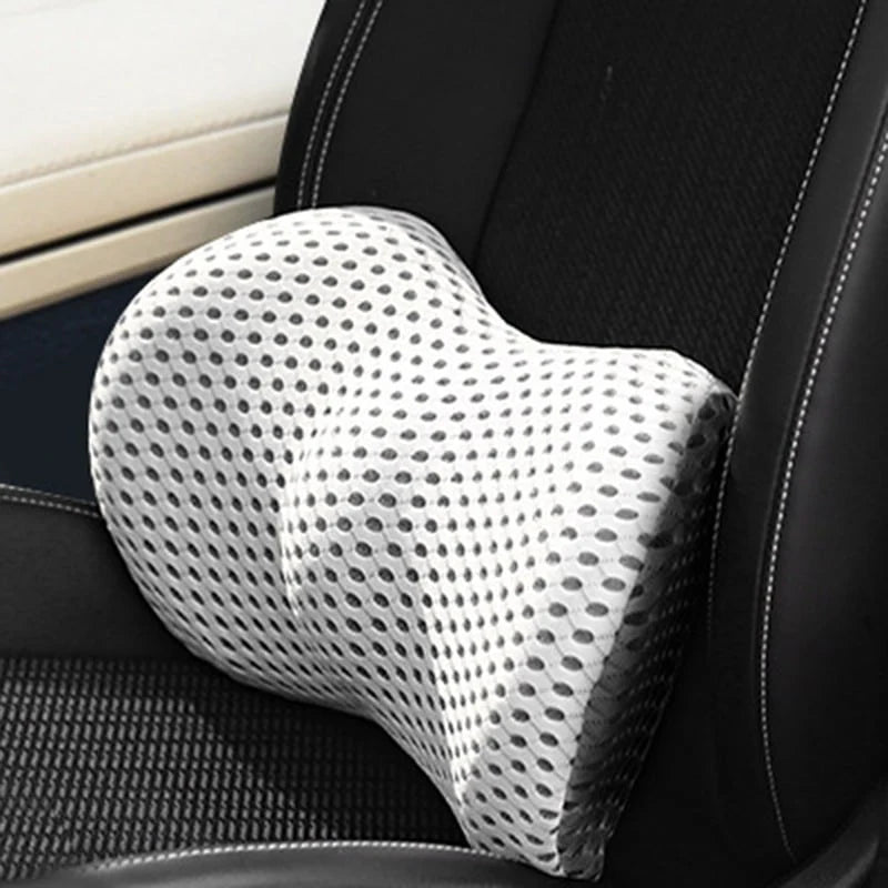 Lumbar Support Pillow Orthopedic Memory Foam Adjustable Strap