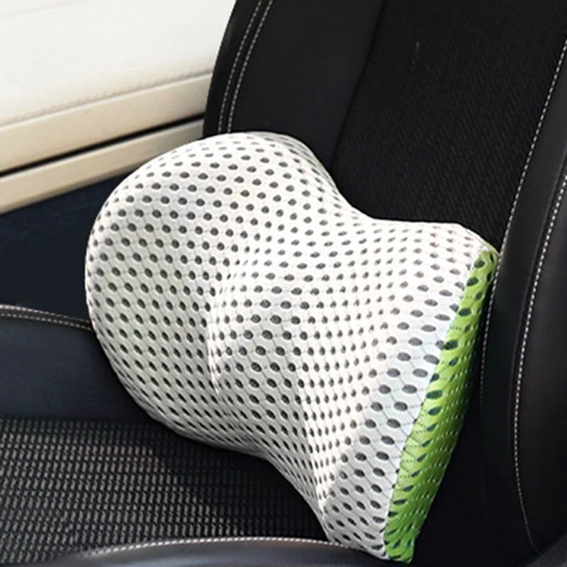 Lumbar Support Pillow Orthopedic Memory Foam Adjustable Strap