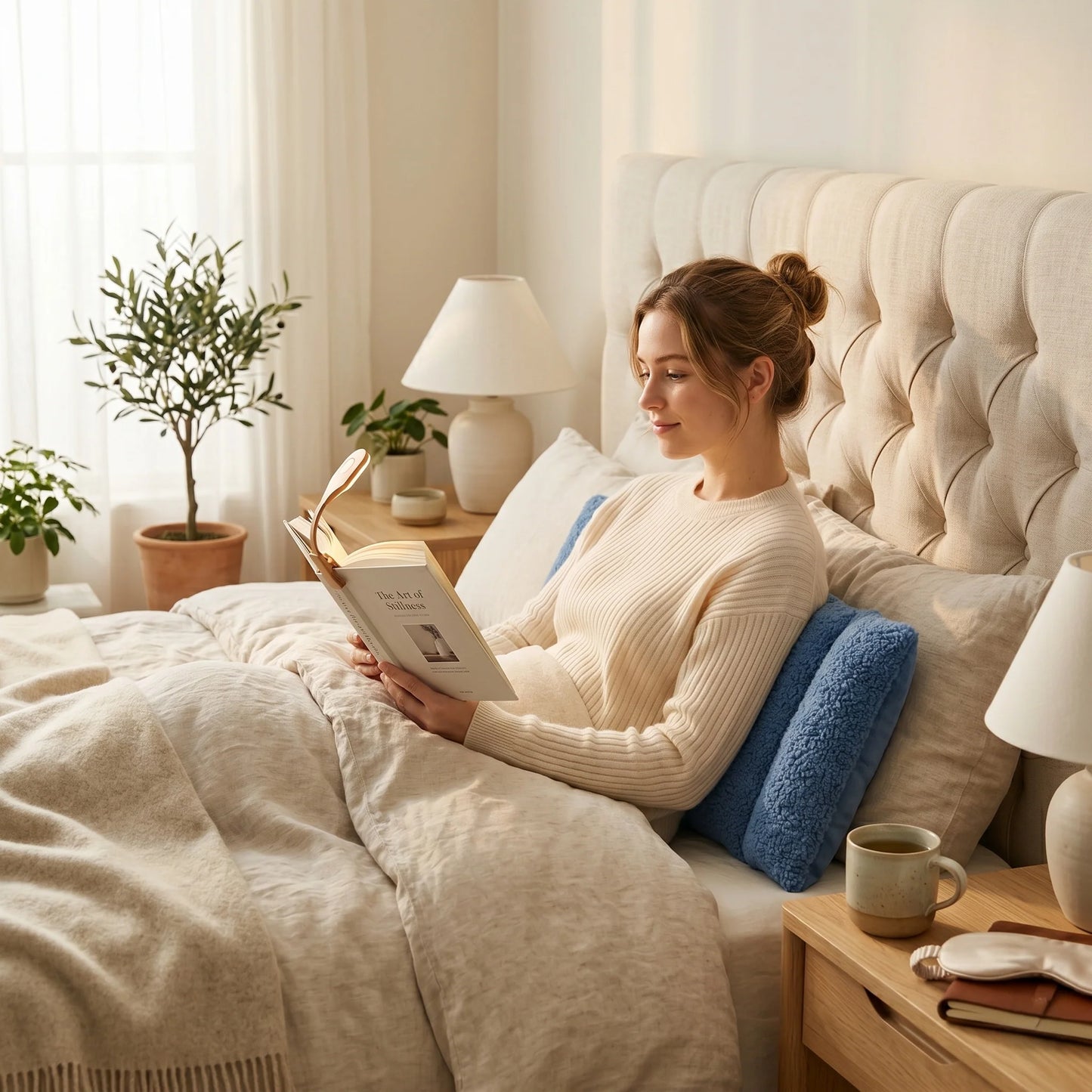 Lumbar Support Pillow Targeted Relief For Couch Bed Chair