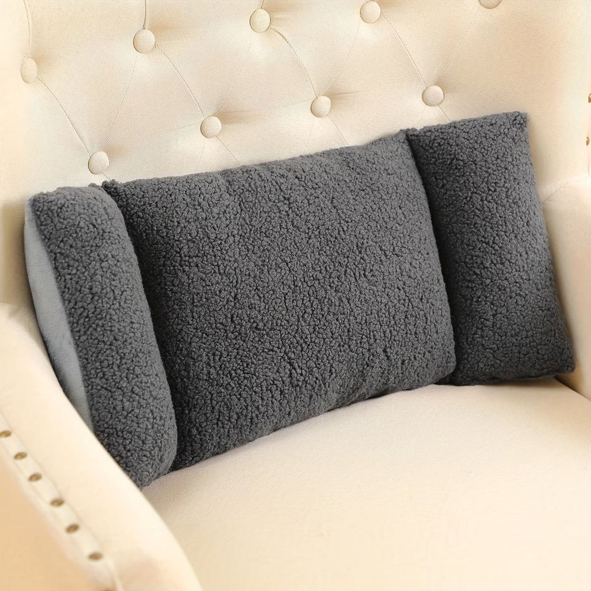 Lumbar Support Pillow Targeted Relief For Couch Bed Chair