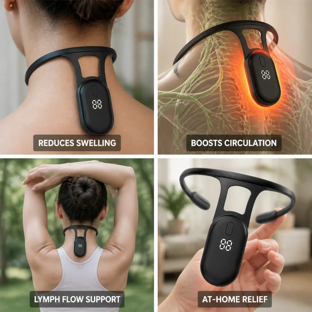 Lymphatic Massager Adjustable Compression Improves Circulation