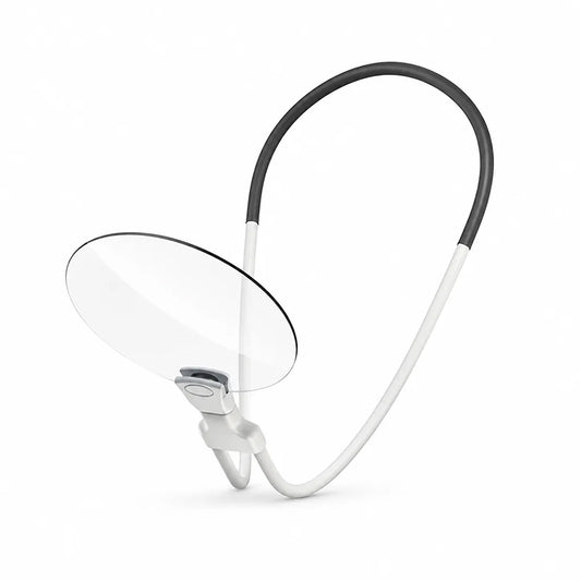 Magnifier Hands-Free 5x Magnification Flexible Gooseneck