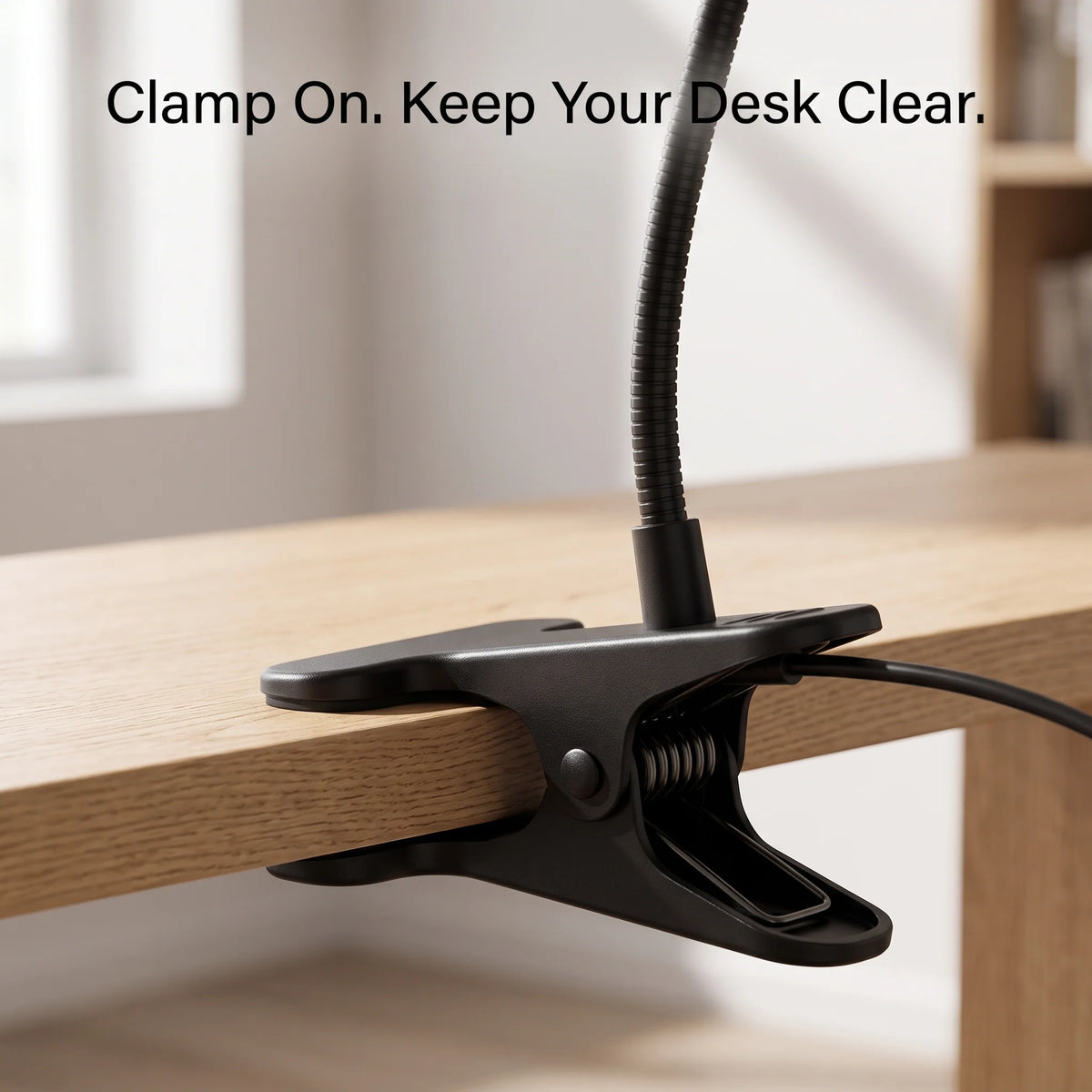 Magnifying Lamp Flexible Clamp LED Adjustable Brightness