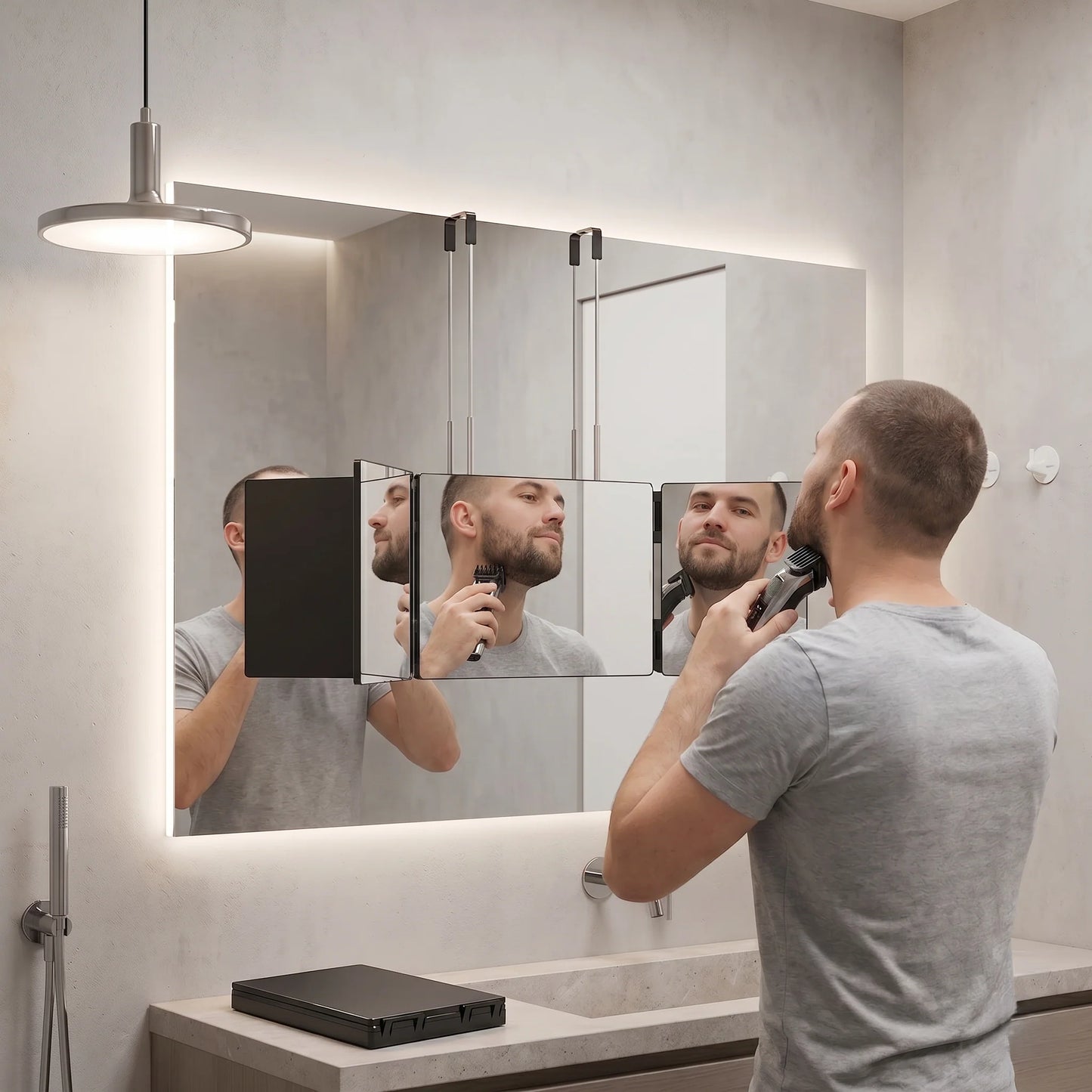 Makeup Mirror 360° Folding Full View