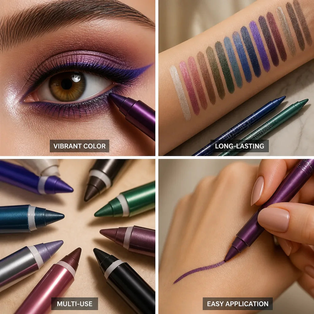 Makeup Pencil Vivid Long-Lasting Multi-Use