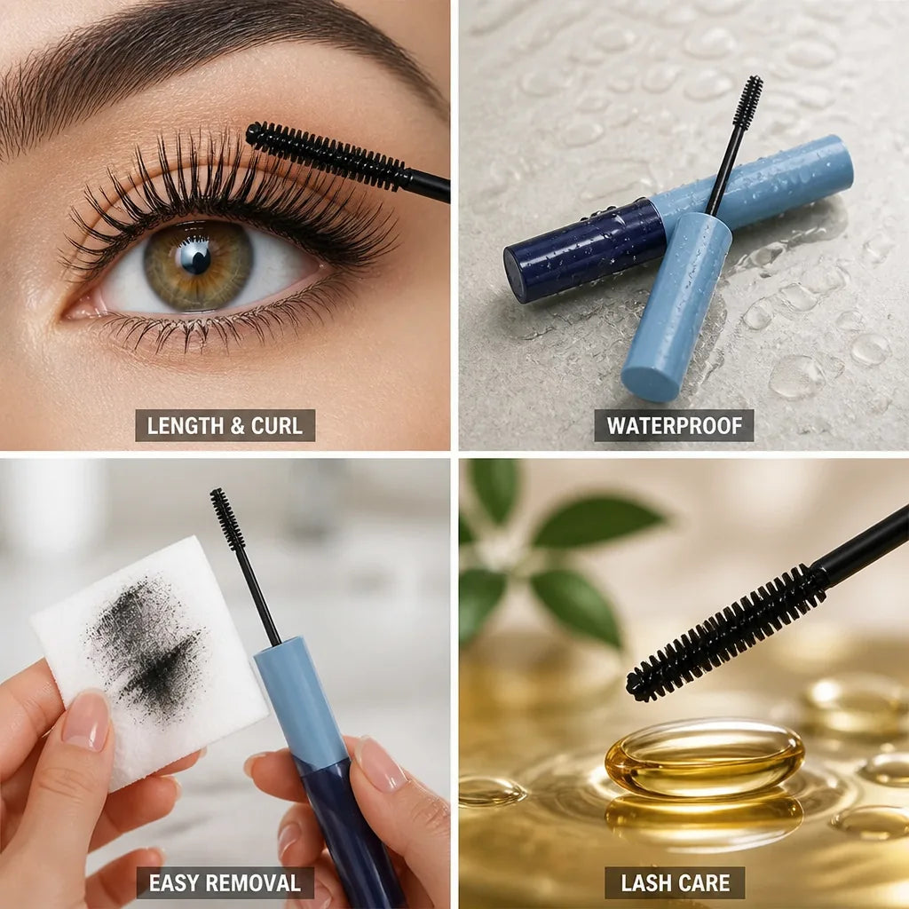 Mascara Lengthening & Curling 24-Hour Waterproof