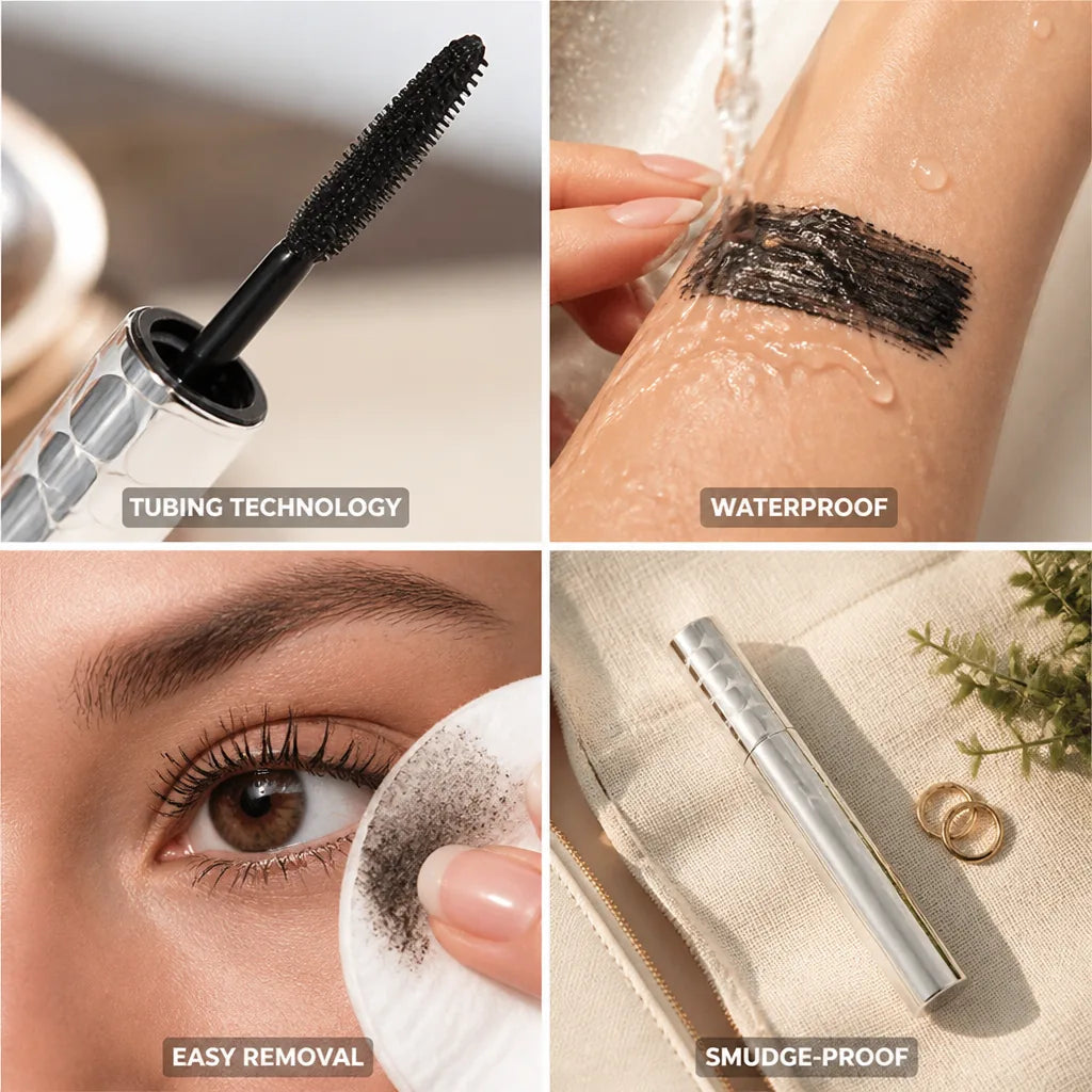 Mascara Micro-Tubing Lengthening Smudge-Proof & Waterproof