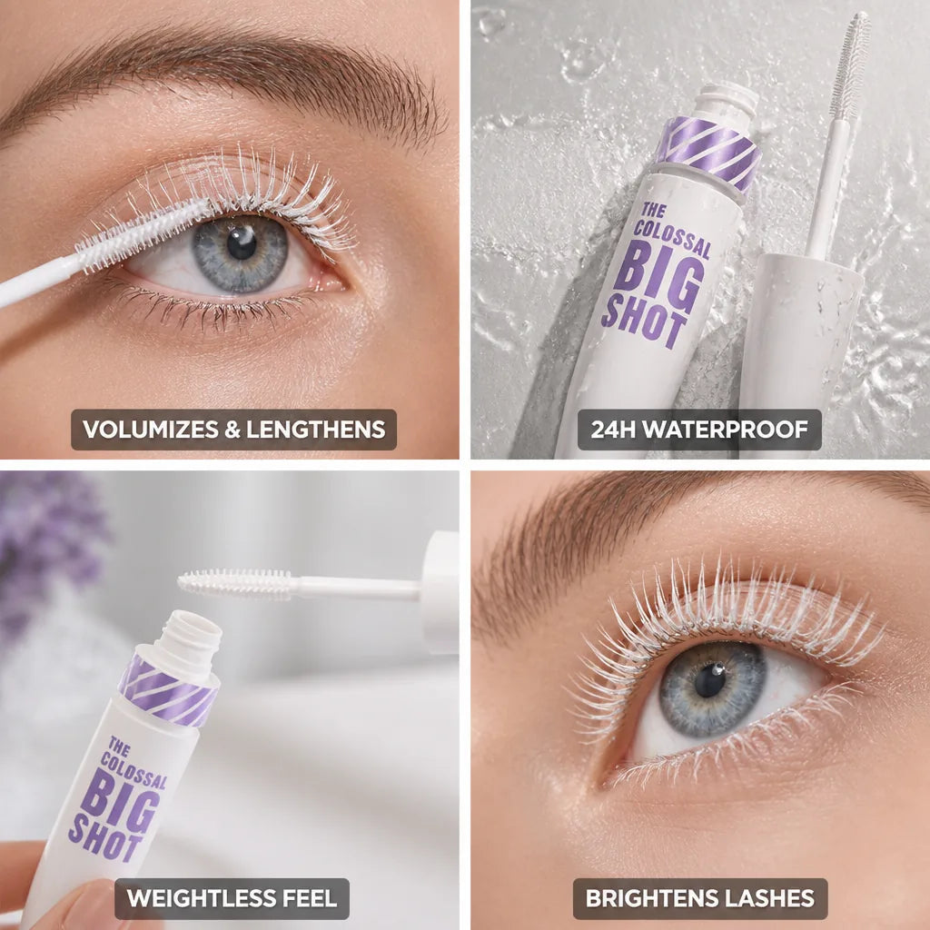 Mascara Primer Volumizing White 24-Hour Waterproof