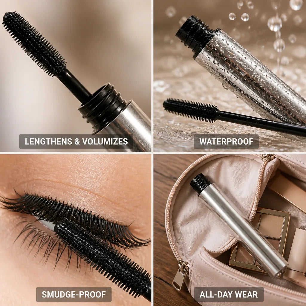 Mascara Waterproof Lengthening & Volumizing
