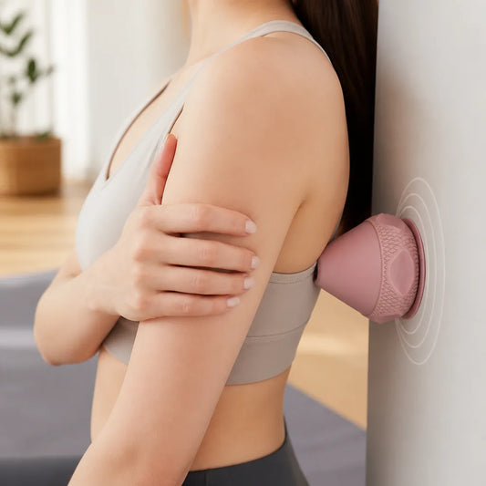 Massage Ball Suction Cup Hands-Free Silicone