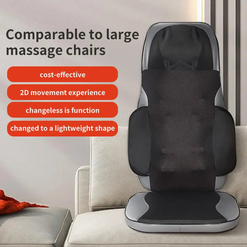 Massage Cushion 8D Deep Kneading Heat & Vibration