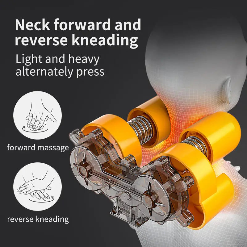 Massage Cushion 8D Deep Kneading Heat & Vibration
