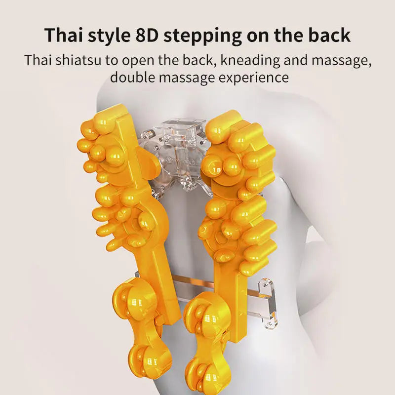 Massage Cushion 8D Deep Kneading Heat & Vibration