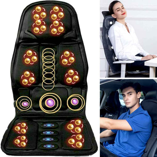 Massage Cushion Heated Shiatsu Adjustable Settings