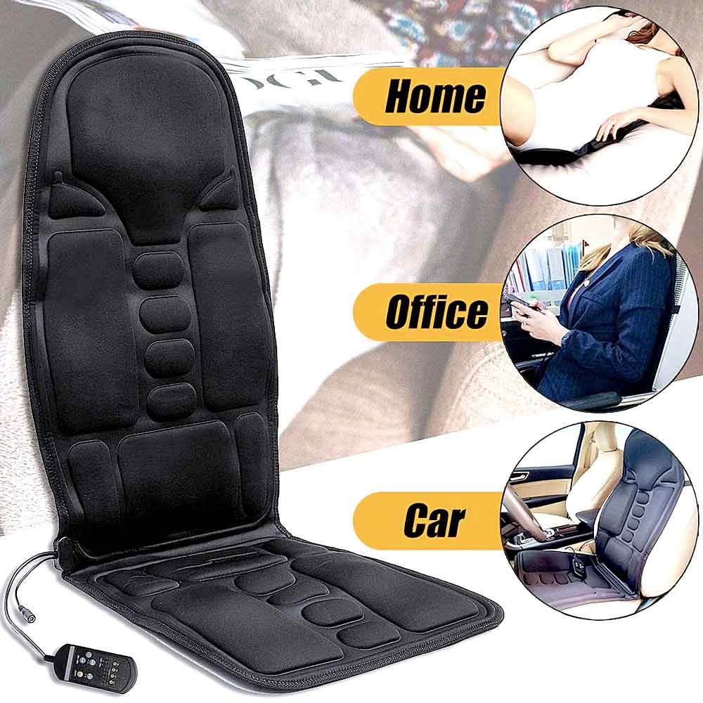 Massage Cushion Heated Shiatsu Adjustable Settings