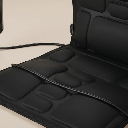 Massage Cushion Targeted Relief & Heat Therapy Dual Plug
