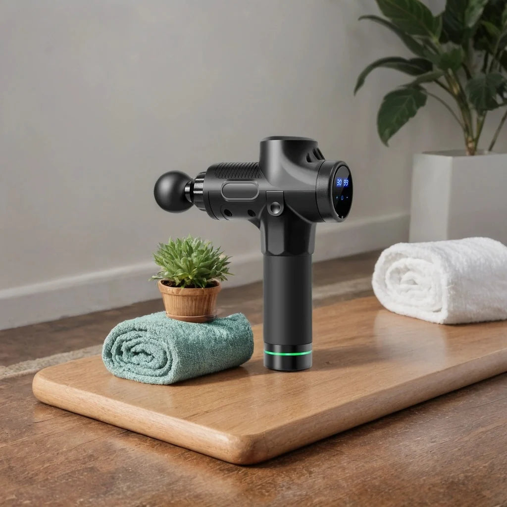 Massage Gun Deep Tissue 30 Speeds Quiet Brushless Motor