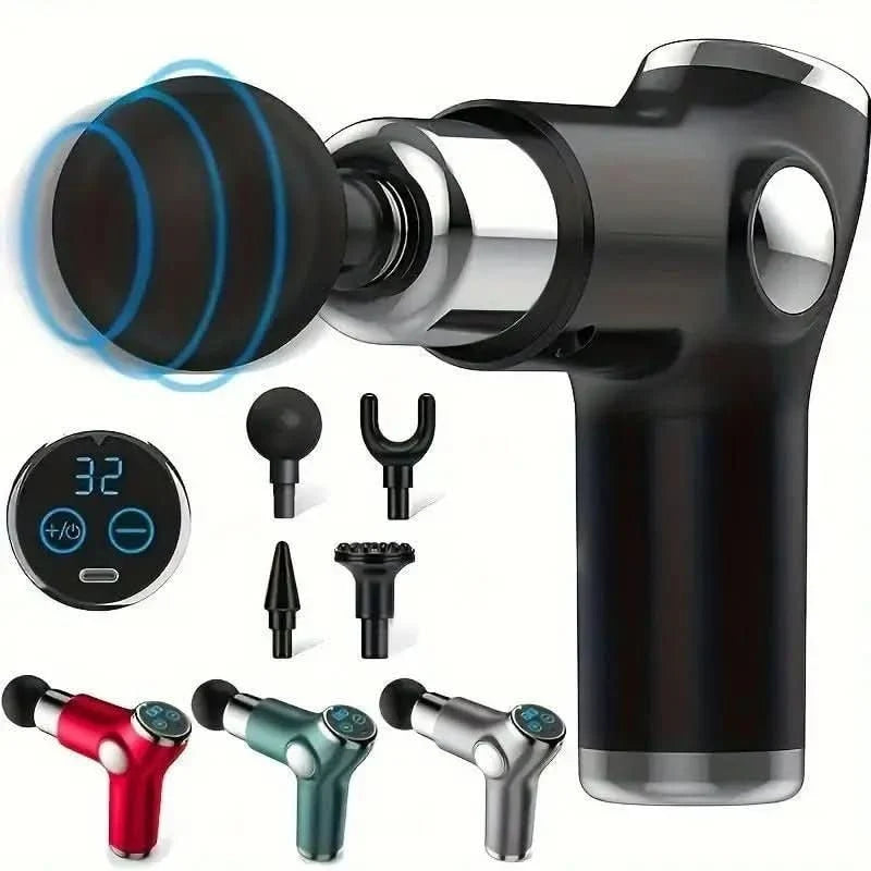 Massage Gun Deep Tissue Digital Touchscreen USB-C