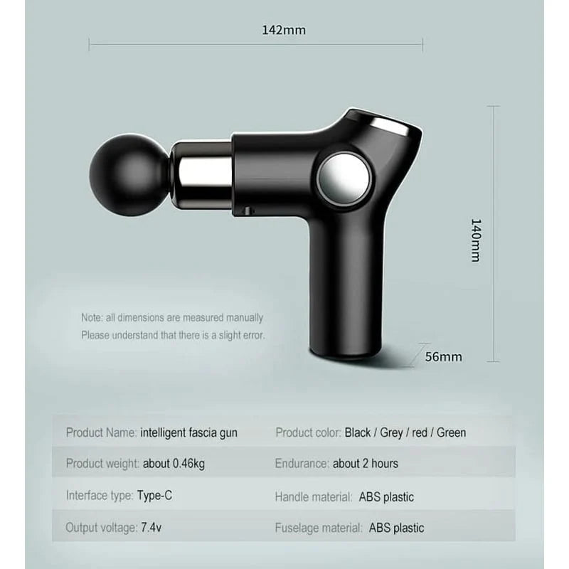 Massage Gun Deep Tissue Digital Touchscreen USB-C