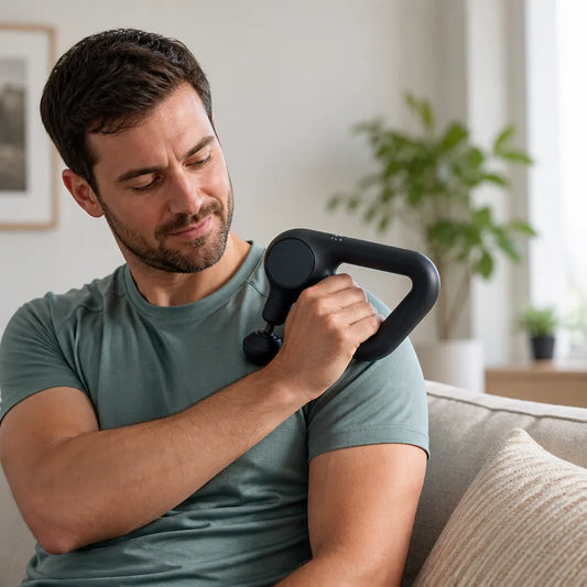 Massage Gun Deep Tissue Multiple Speeds & Interchangeable Heads