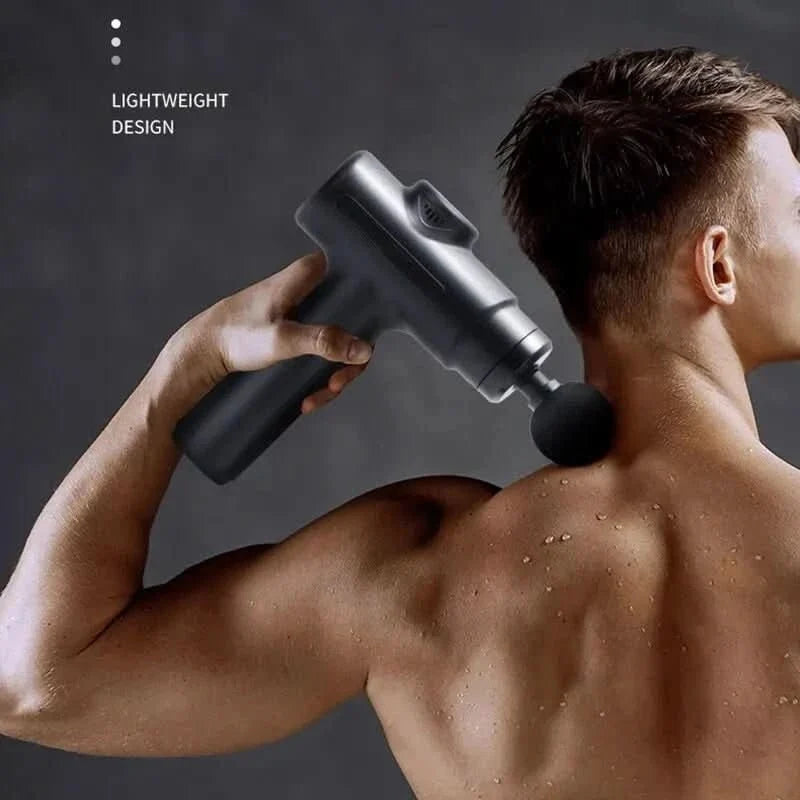 Massage Gun Deep Tissue Rechargeable Eight Interchangeable Heads