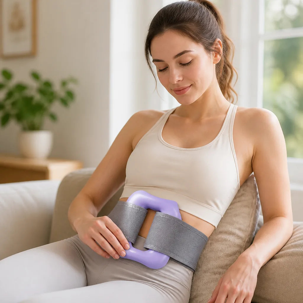 Massage Hoop Rechargeable Deep Tissue Waistband Included