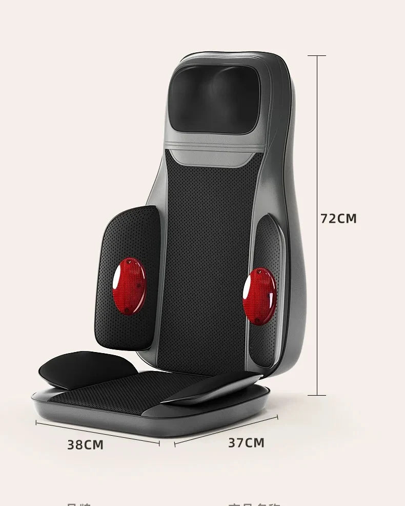 Massage Seat Cushion Heated Full Body Vibration Office & Car