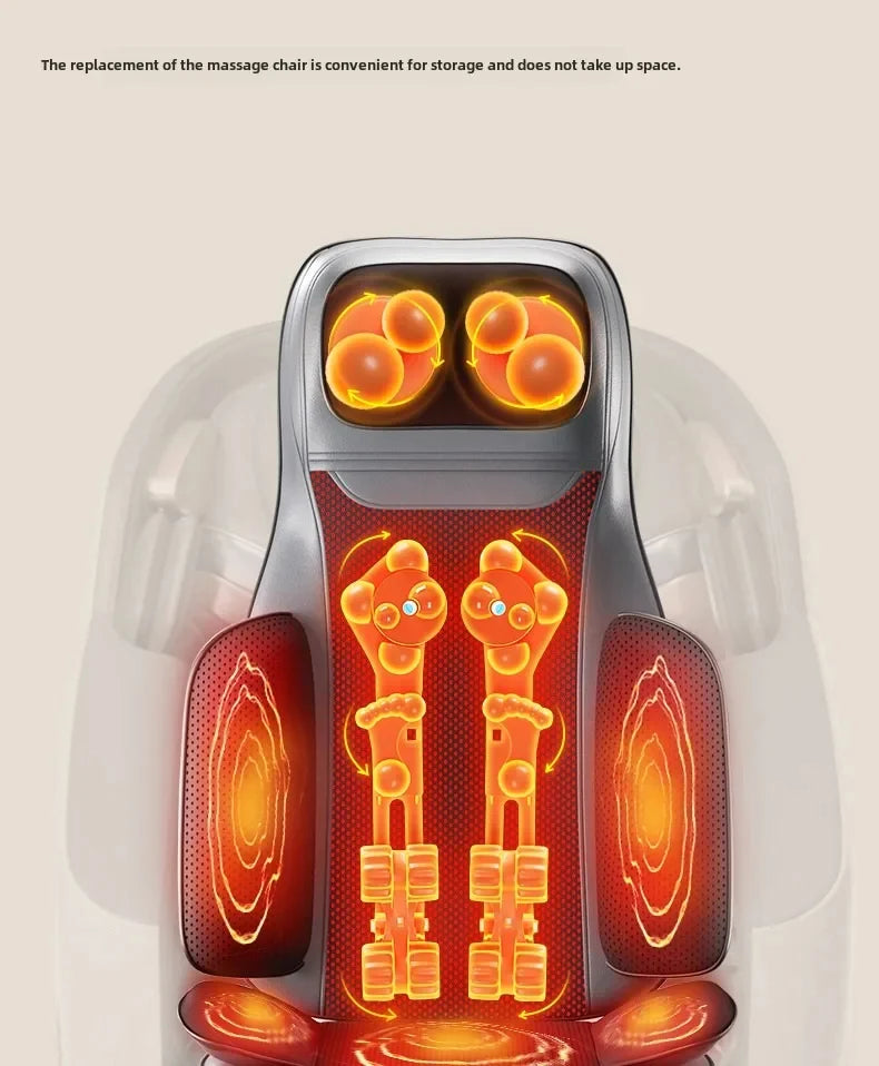 Massage Seat Cushion Heated Full Body Vibration Office & Car