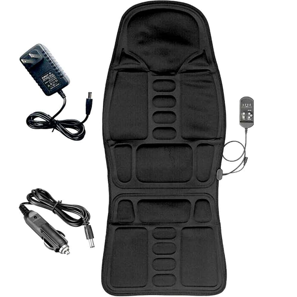 Massage Seat Cushion Shiatsu Vibration & Heat Dual Power