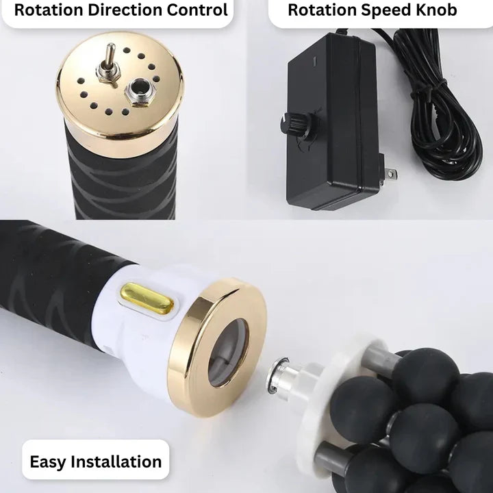Massage Stick Cordless Electric Rolling Muscle Relief