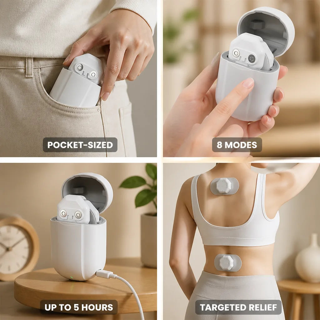 Massager Pocket-Sized 8 Modes 5-Hour Battery