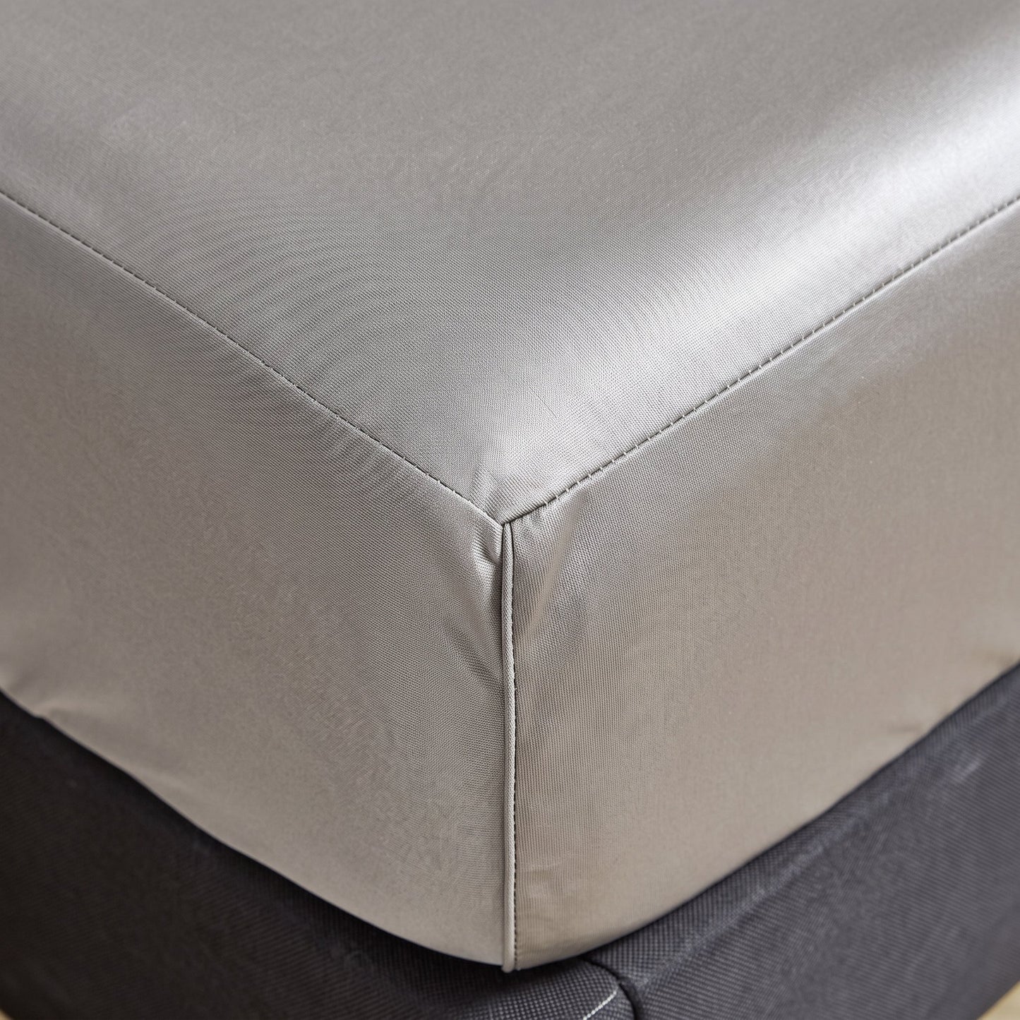 Mattress Encasement Allergen-Proof Six-Sided Satin Zipper Deep Pocket Fit