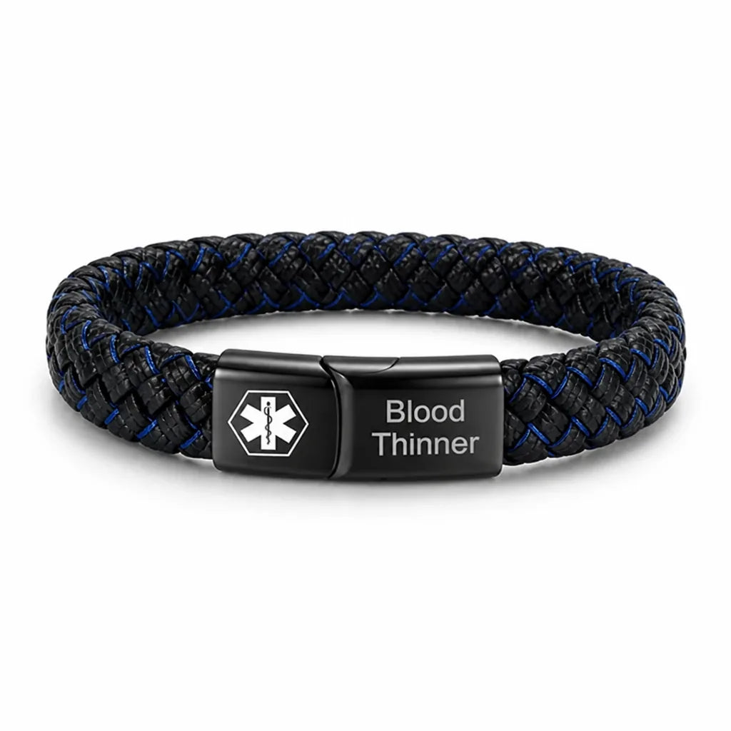 Medical ID Bracelet High-Visibility Reflective One Size Fits All
