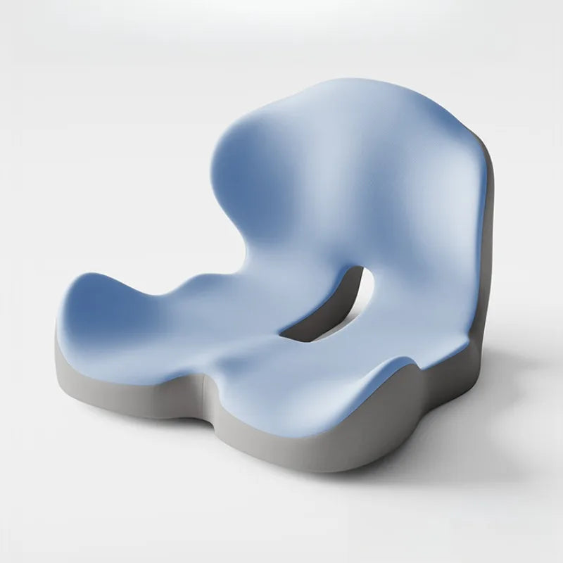 Memory Foam Seat Cushion Ergonomic Back Support