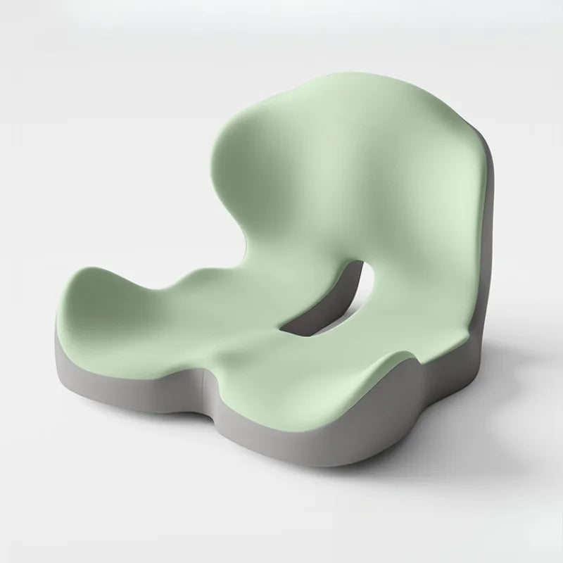 Memory Foam Seat Cushion Ergonomic Back Support